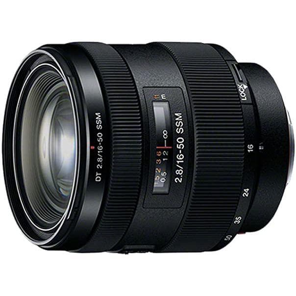 Objectif Sony A DT 16-50mm f/2.8 SSM SAL-1650 Sony A 16-50 mm f/2.8