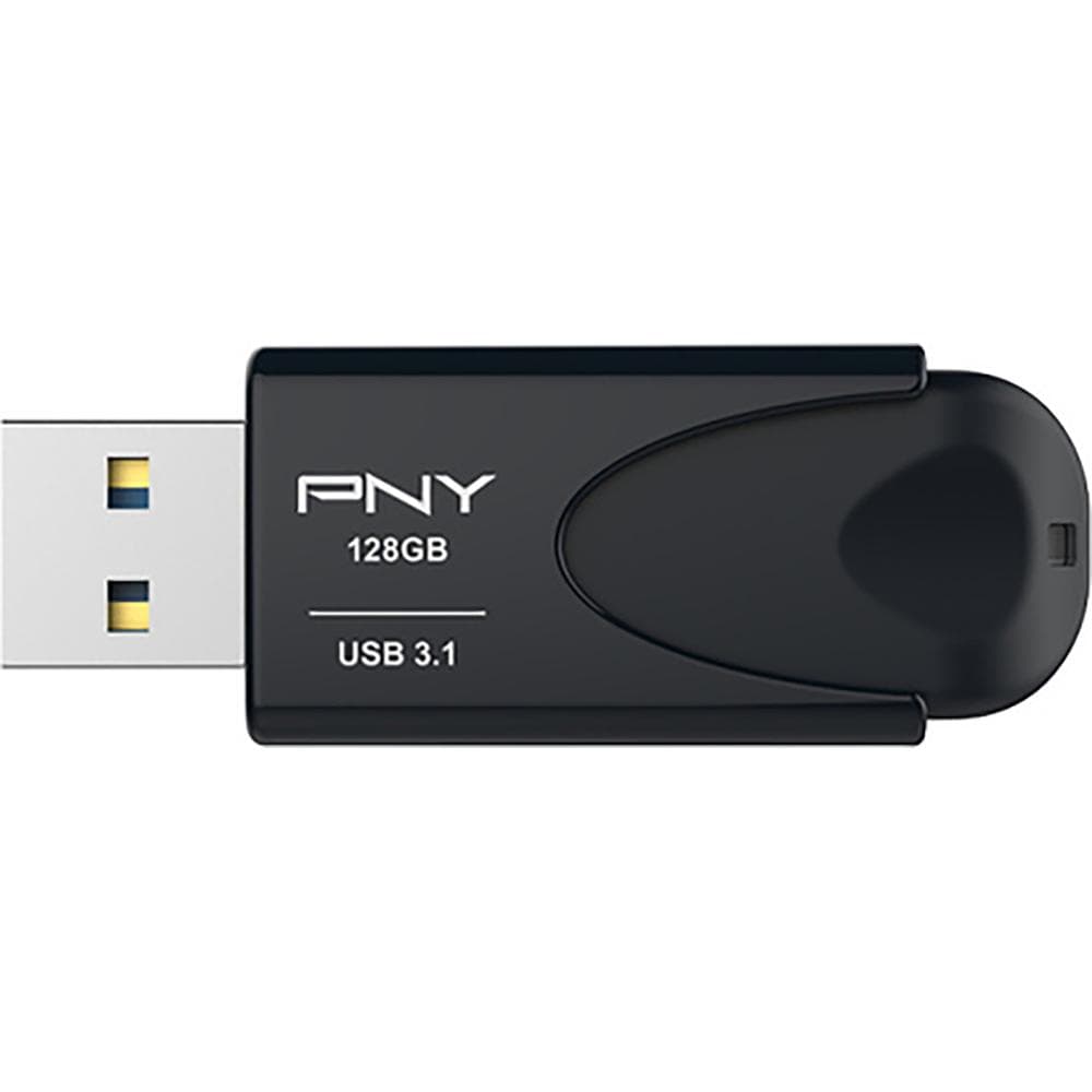 Clé USB Clé USB 3.1 Attaché 4 128GB Noire PNY