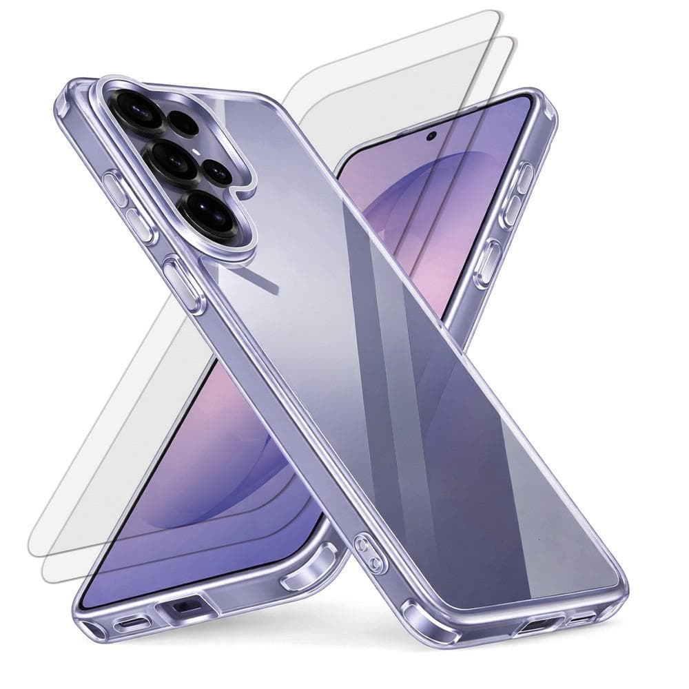 Coque Galaxy S26 Ultra et 2 écrans de protection - TPU - Transparent