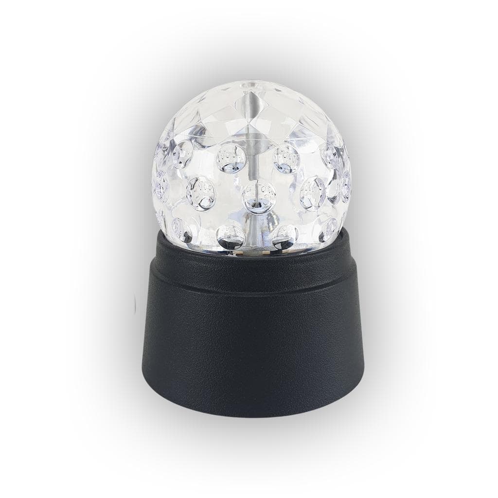 Éclairage Cheetah Pack soirée Boule Disco à Led avec rotateur intégré + 2 Jeux de lumières OVNI SONO DJ LIGHT FAMILLE