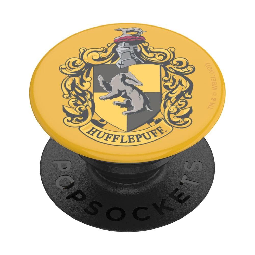 Stabilisateur Support PopGrip Adhésif Stand et Selfie Poufsouffle Noir Popsockets