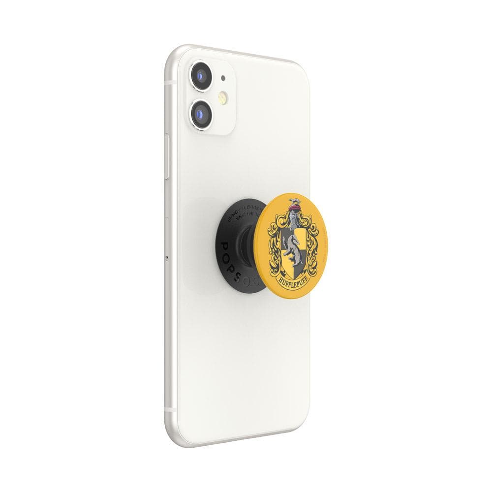 Stabilisateur Support PopGrip Adhésif Stand et Selfie Poufsouffle Noir Popsockets