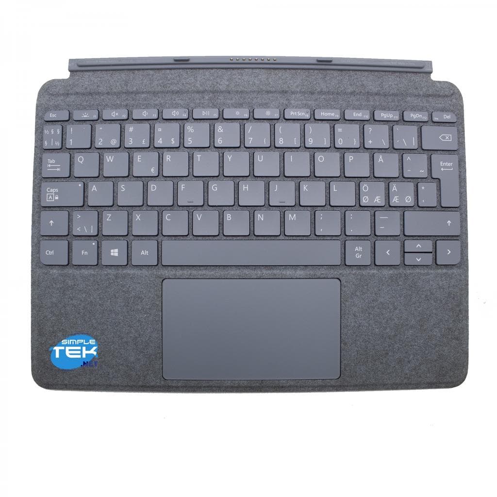 Clavier Microsoft QWERTY Suédois Sans-fil rétroéclairé 1840