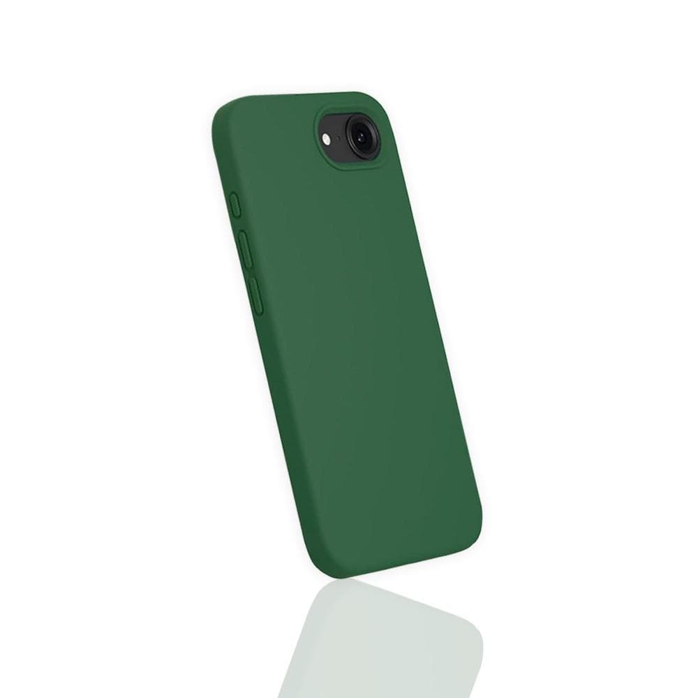 Coque iPhone 16e et 2 écrans de protection - Silicone - Vert