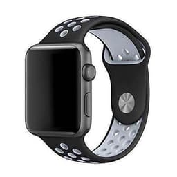 Apple Watch (Series 3) 2017 GPS 38 mm - Aluminium Gris sidéral - NoiretBlanc