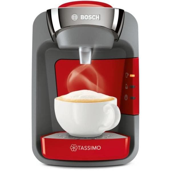 Cafetière expresso combiné Compatible Tassimo Bosch Tassimo Suny TAS32 1,0000L - Rouge