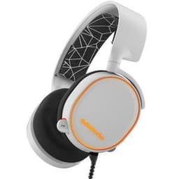 Casque gaming filaire avec micro SteelSeries Arctis 5 - Blanc