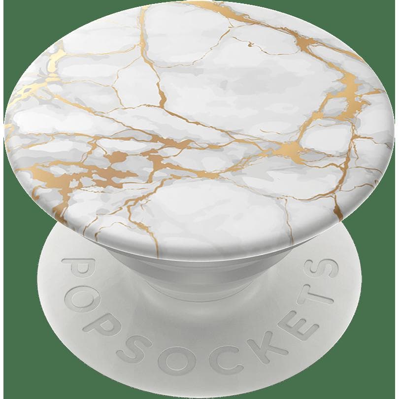 Stabilisateur Support PopGrip Gen 2 Luxe Adhésif Stand et Selfie Gold Lutz Marble Popsockets