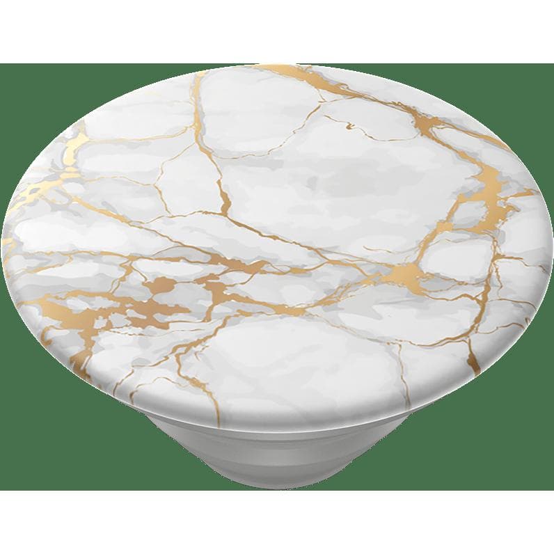Stabilisateur Support PopGrip Gen 2 Luxe Adhésif Stand et Selfie Gold Lutz Marble Popsockets