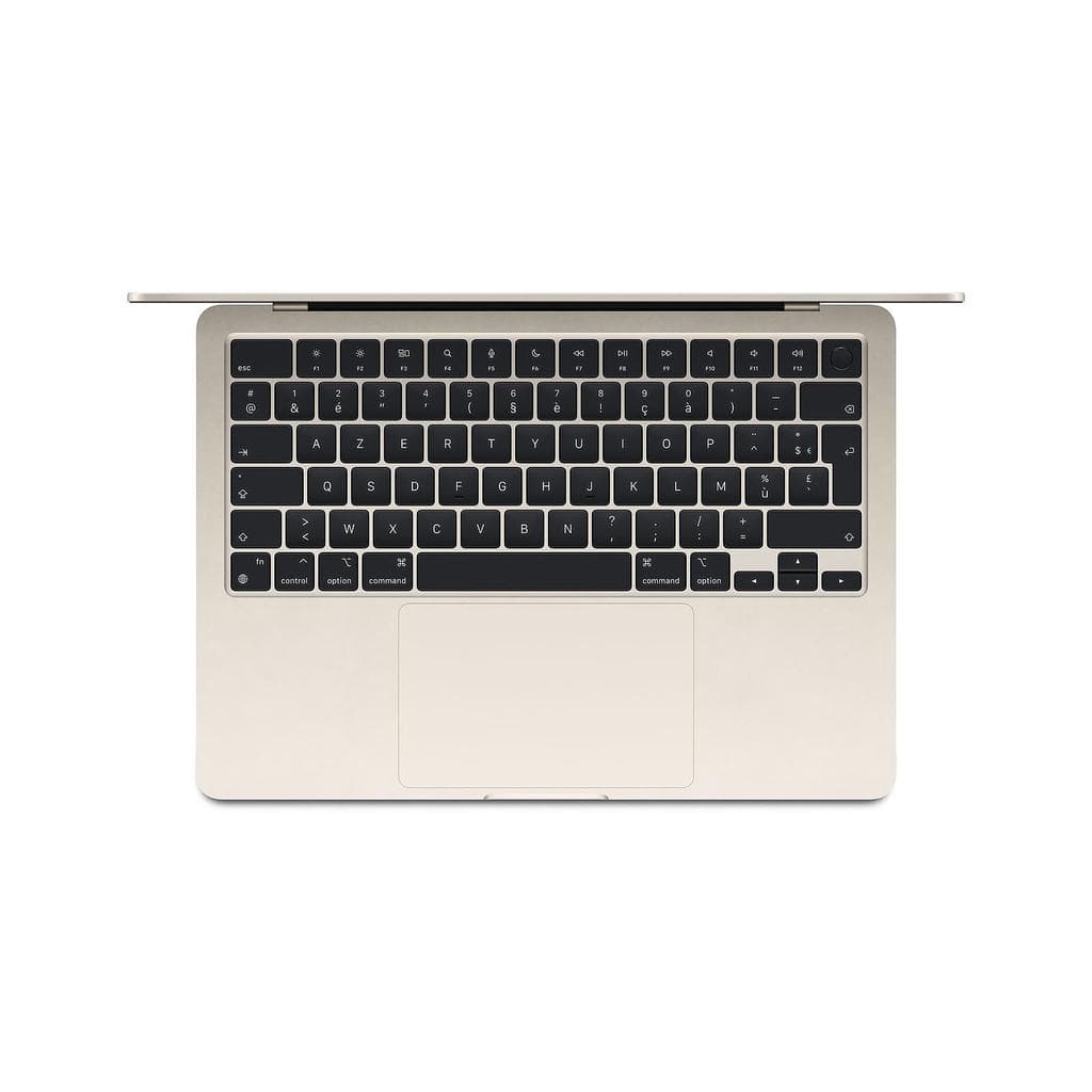MacBook Air 13" (2024) - Apple M3 avec CPU 8 cœurs et GPU 10 cœurs - 16Go RAM - SSD 256Go - Écran standard - AZERTY - Français