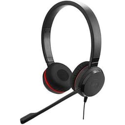 Casque réducteur de bruit filaire avec micro Jabra Evolve 30 II Stereo MS - Noir
