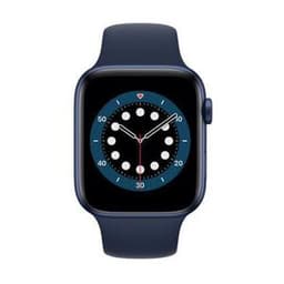 Apple Watch (Series 7) 2021 GPS 41 mm - Aluminium Bleu - Bracelet sport Bleu