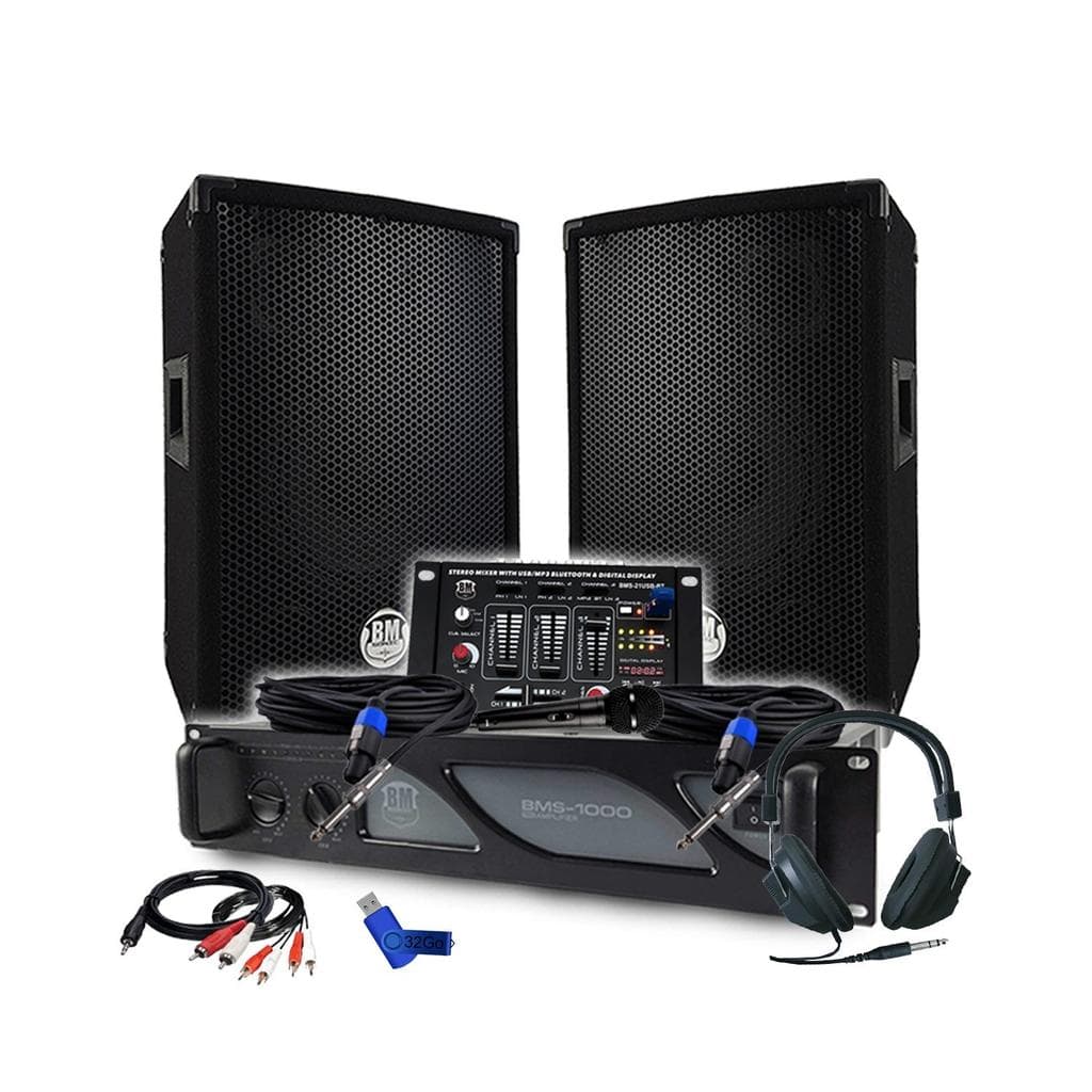 Enceintes sono Bm Sonic 1000W