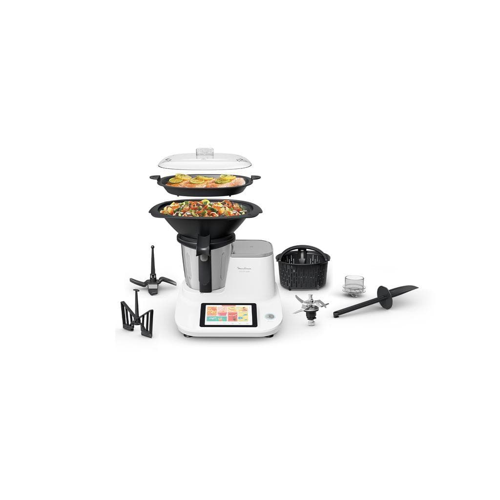 Robot cuiseur Moulinex click and cook 2,0000L -Blanc