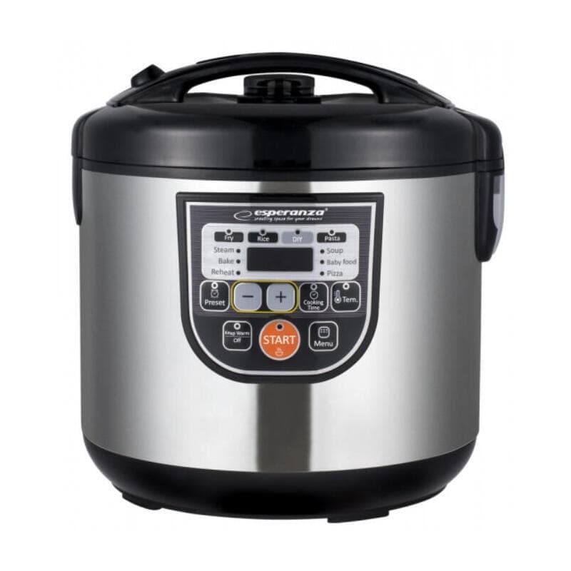 Robot cuiseur Esperanza EKG011 5,0000L -Noir/Gris