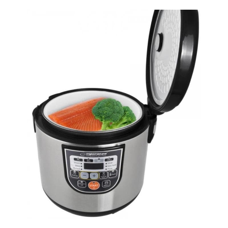 Robot cuiseur Esperanza EKG011 5,0000L -Noir/Gris