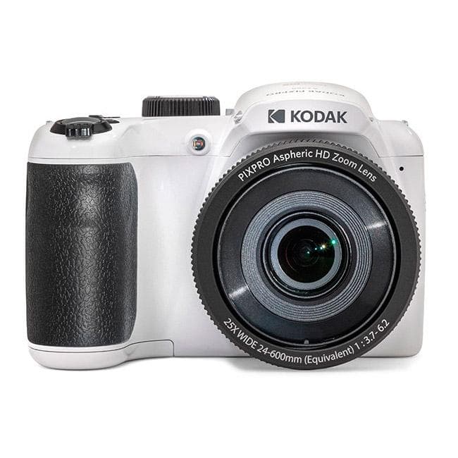 Kodak Pixpro Astro Zoom AZ255 - Blanc + Kodak Zoom Optique 25X 24-600mm f/3.7-6.2
