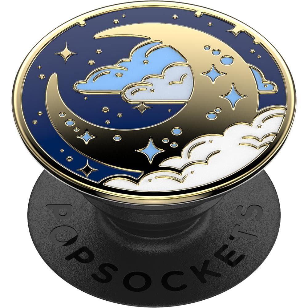 Stabilisateur Support PopGrip Enamel Adhésif Stand et Selfie Fly Me To The Moon Popsockets