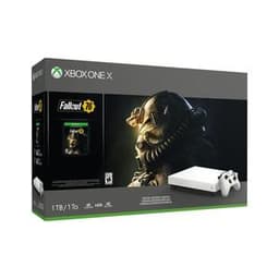 Xbox One X 1000GB - Blanc + Fallout 76