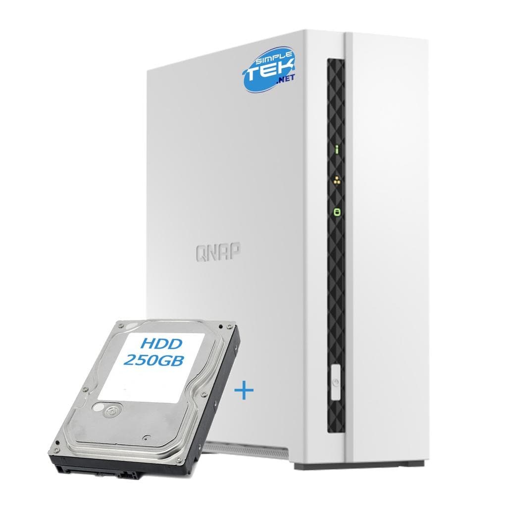 Qnap TS-133 - 250GB - 2 GB RAM ARM 4-core Cortex-A55
