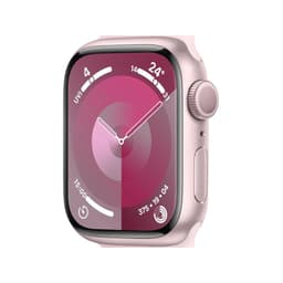 Apple Watch Series 9 (2023) - (bracelet non inclus) - GPS + Cellular 41 mm - Rose Aluminium