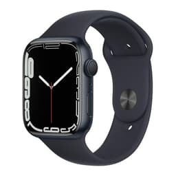 Apple Watch () GPS 45 mm - Aluminium Minuit - Bracelet sport Midnight