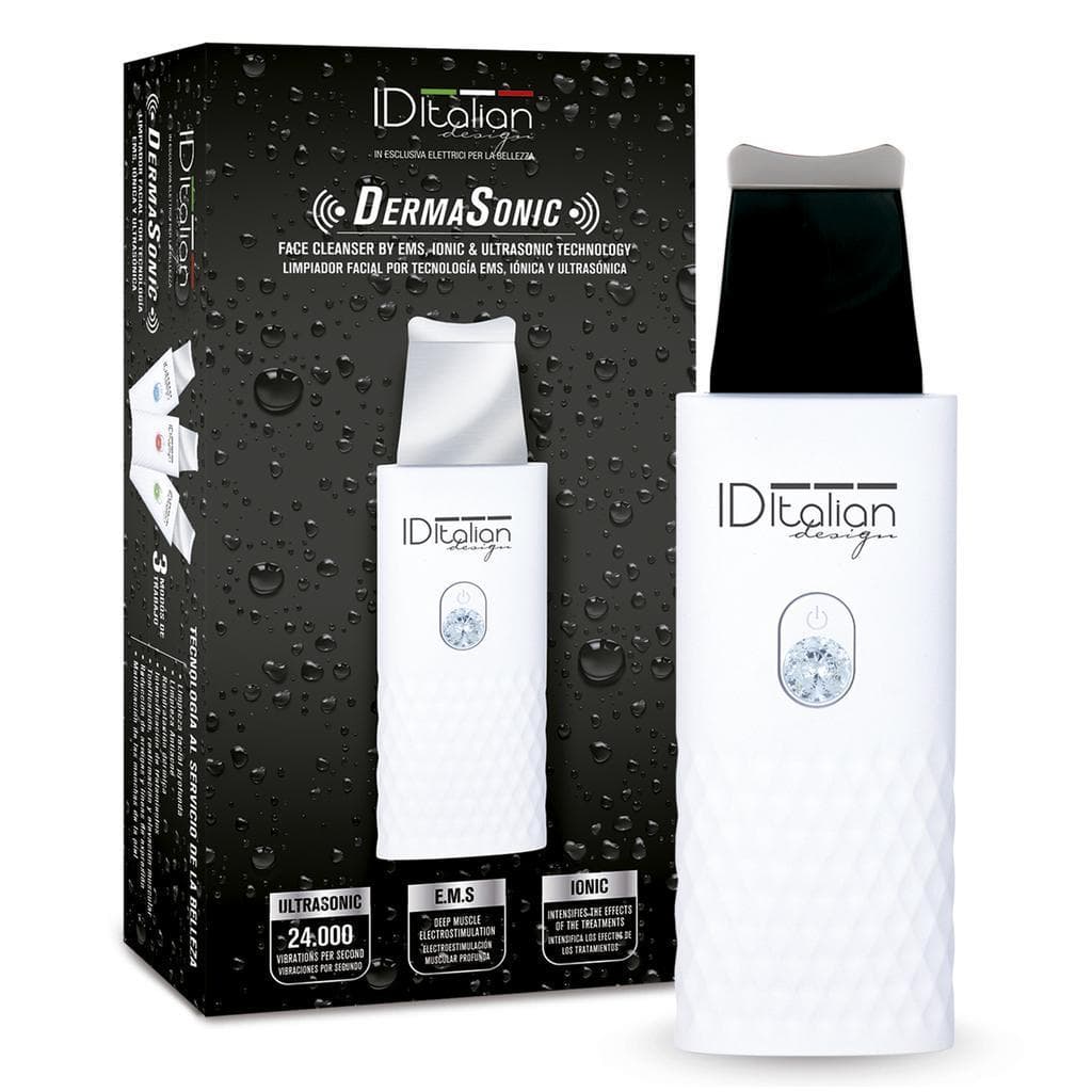 Appareil de soin du visage Italian Design Dermasonic Ems Skin Scrubber