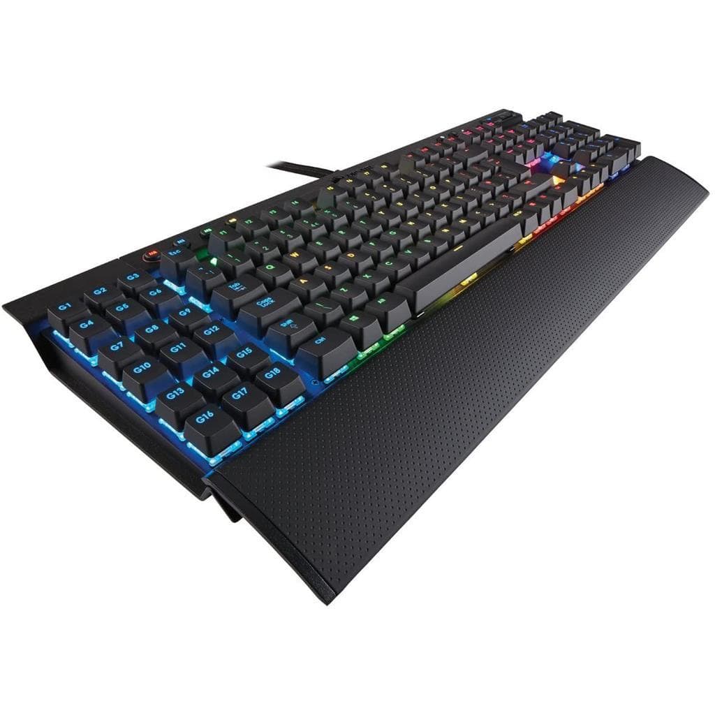 Clavier Corsair AZERTY Français rétroéclairé K95 RGB Cherry MX Red