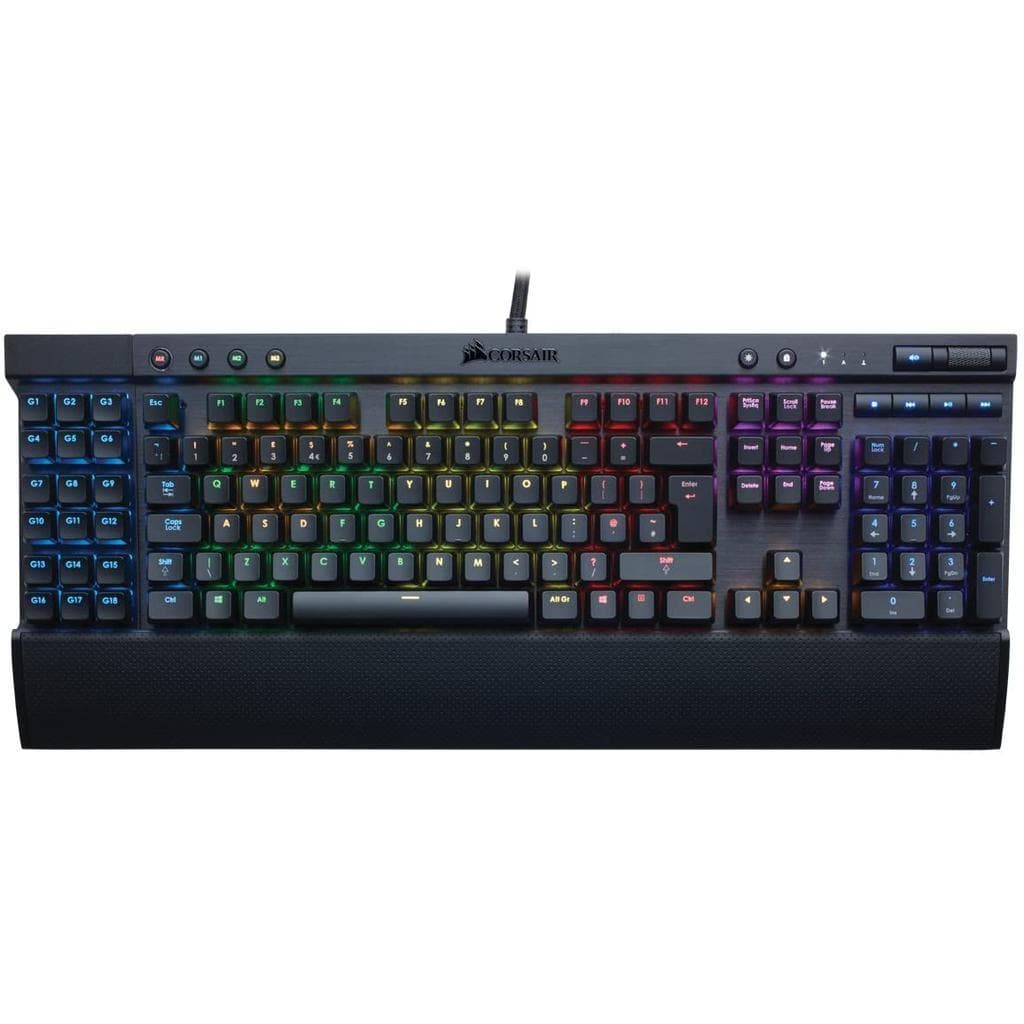 Clavier Corsair AZERTY Français rétroéclairé K95 RGB Cherry MX Red