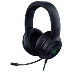 Casque réducteur de bruit gaming filaire avec micro Razer Kraken V3 X - Noir