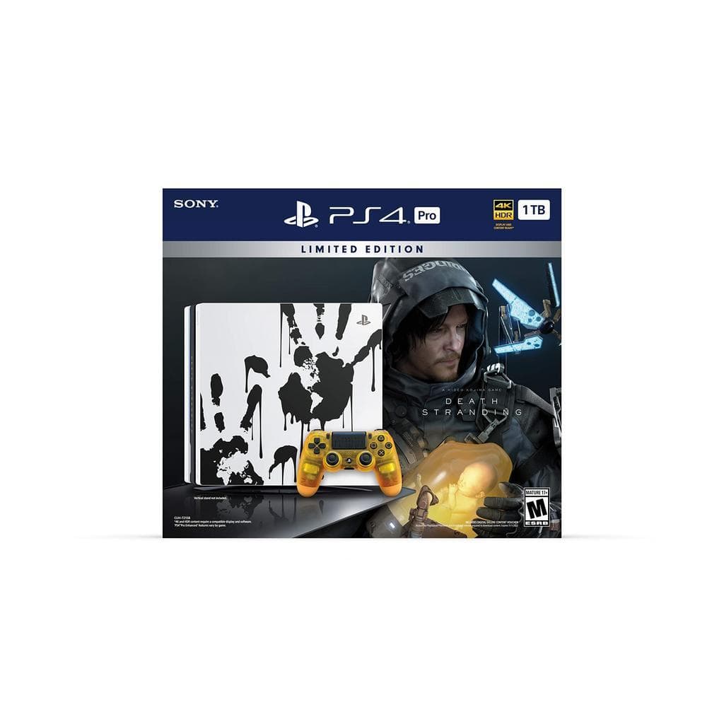 PlayStation 4 Pro 1000GB - Blanc - Edition limitée Death Stranding PS4 Pro Bundle