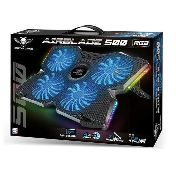 Trackpad Spirit Of Gamer Refroidisseur AirBlade 500 RGB (PC PORTABLE 17'')