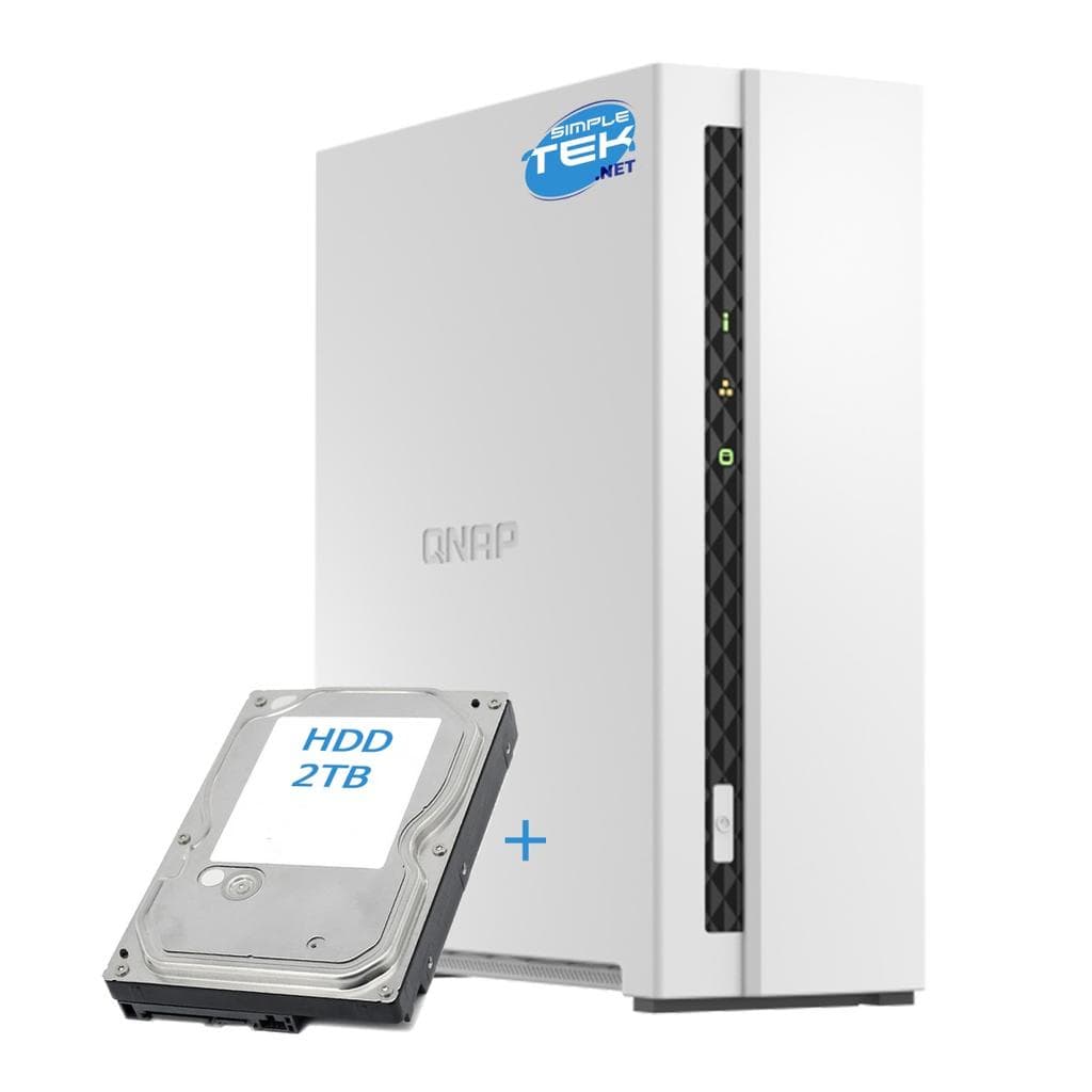 Qnap TS-133 - 2000GB - 2 GB RAM ARM 4-core Cortex-A55