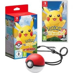 Pokémon Let's Go! Pikachu! + Poké Ball Plus - Nintendo Switch