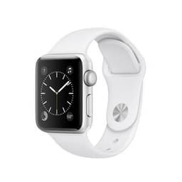 Apple Watch (Series 2) 2016 GPS 38 mm - Aluminium Argent - Blanc