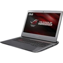 Asus G752VS-BA219T 17" Core i7 2.7 GHz - SSD 256 Go + HDD 1 To - 16 Go - NVIDIA GeForce GTX 1070 AZERTY - Français