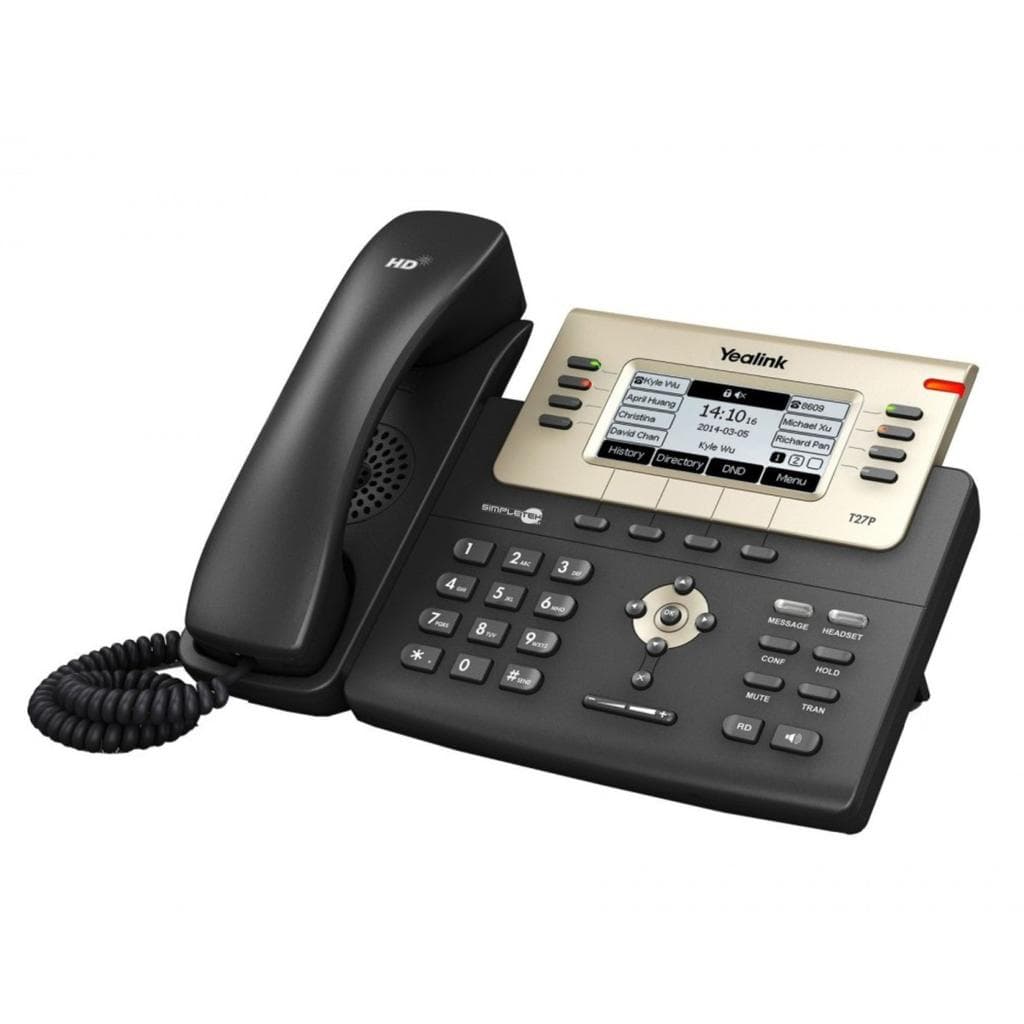 Téléphone fixe Yealink Professional Gigabit IP Telephone - 6 Account SIP