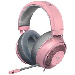 Casque gaming filaire avec micro Razer Kraken - Rose/Gris