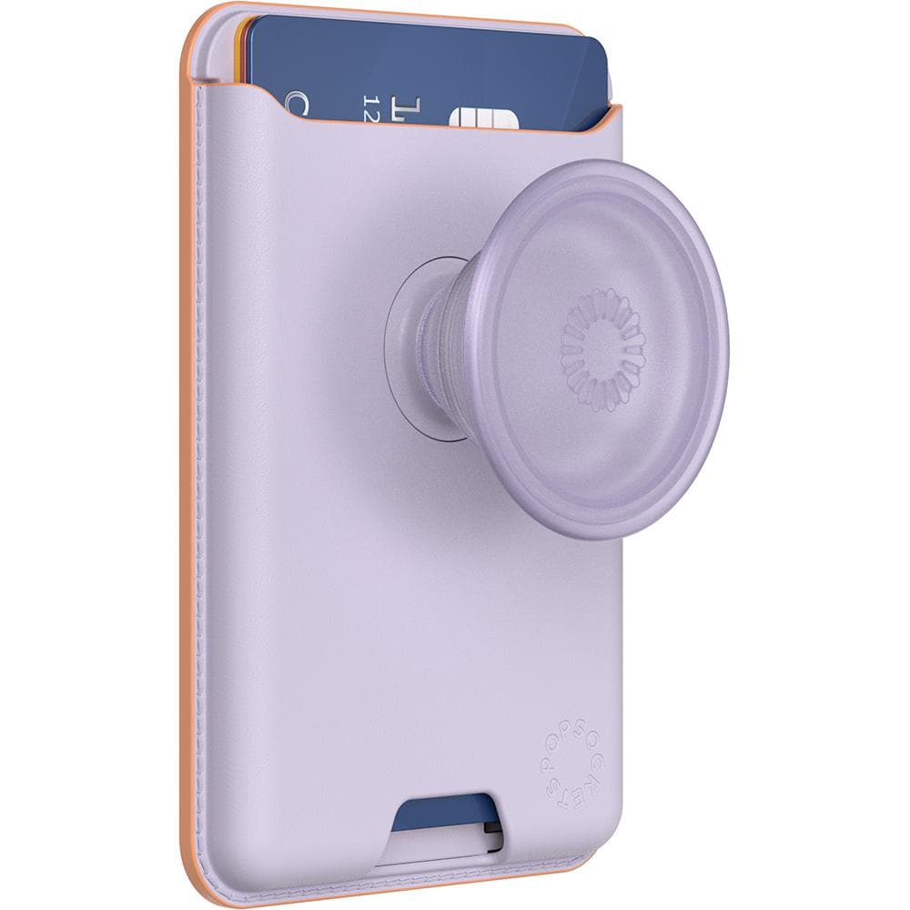 Stabilisateur Porte carte PopWallet Magnétique Stand et Selfie Pale Lavender Popsockets