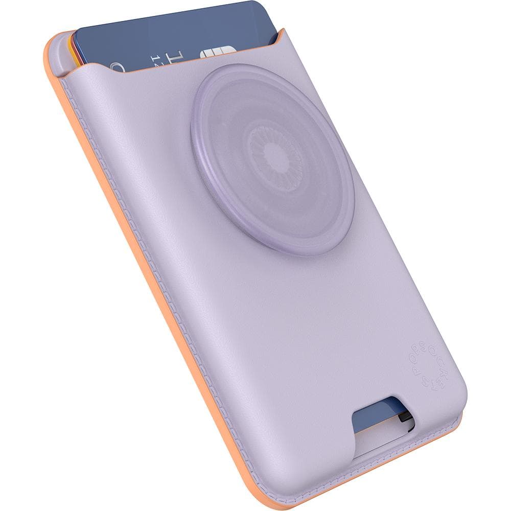 Stabilisateur Porte carte PopWallet Magnétique Stand et Selfie Pale Lavender Popsockets