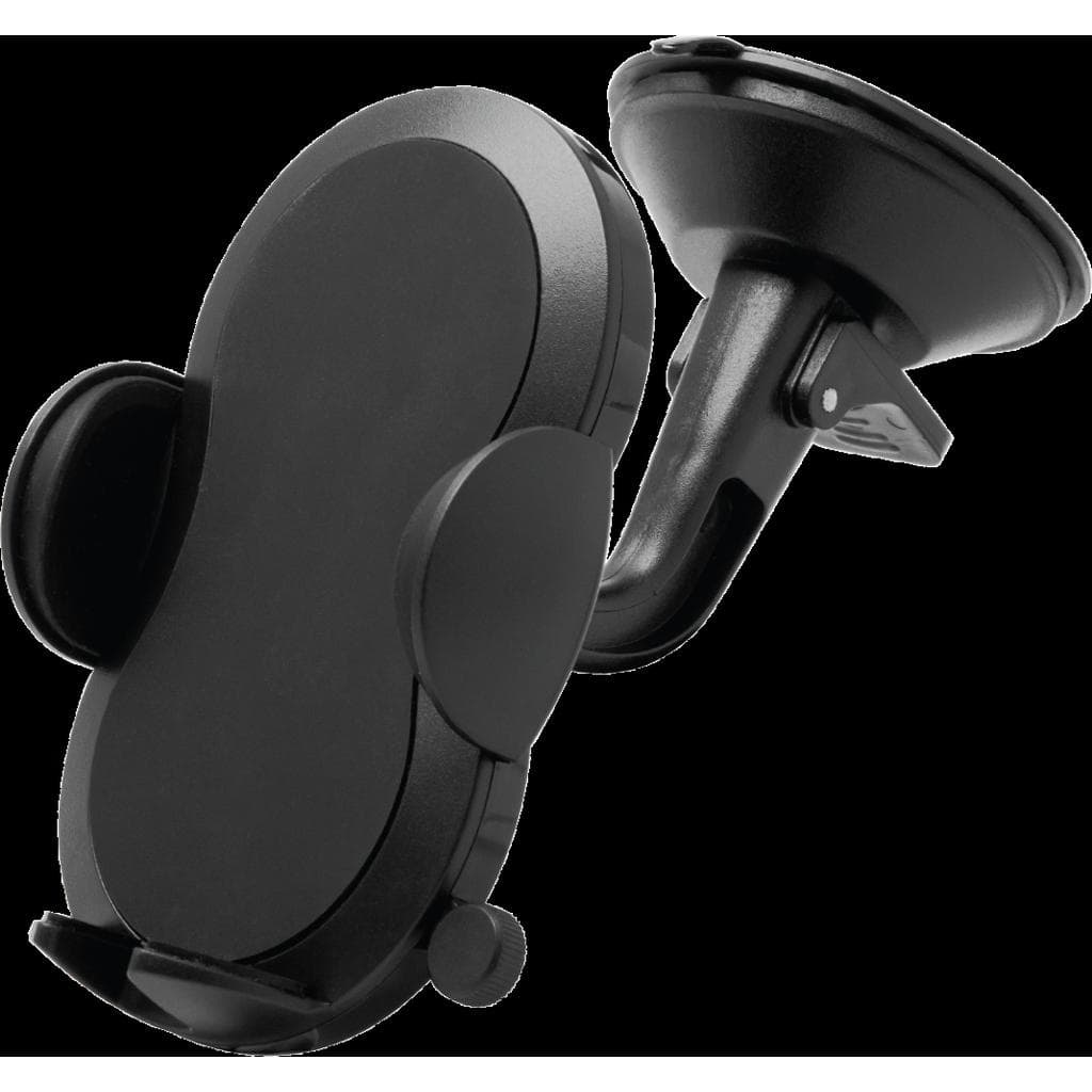 Stabilisateur Bigben Connected Support Voiture Pare-brise + Ventilation 2 en 1 Maintien clip ajustable Noir Bigben