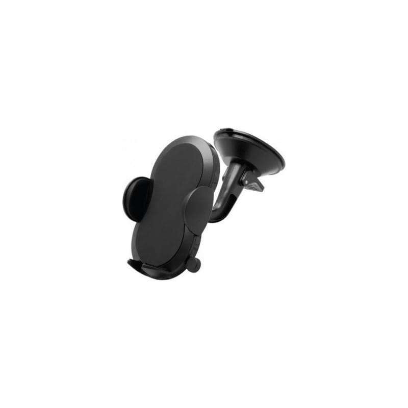 Stabilisateur Bigben Connected Support Voiture Pare-brise + Ventilation 2 en 1 Maintien clip ajustable Noir Bigben