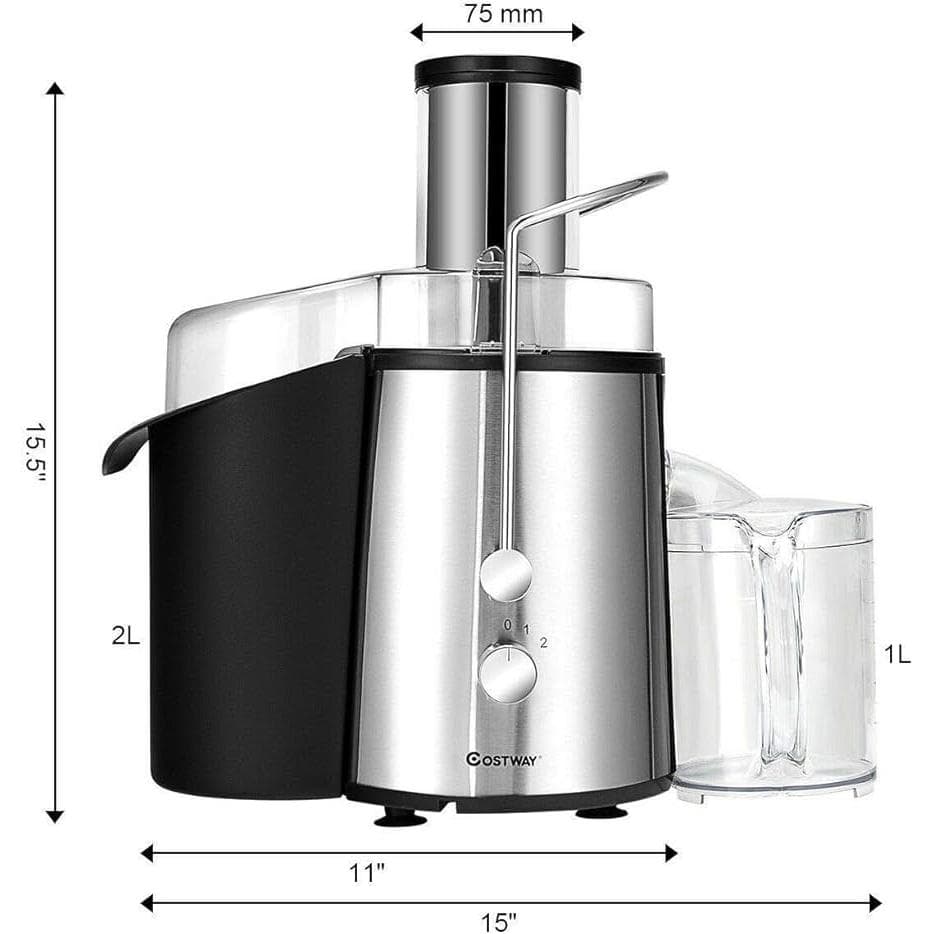 Centrifugeuse Centrifugeuse finition Inox 500W - 2 vitesses - Marque PEM JC-181