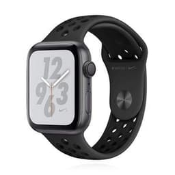 Apple Watch (Series 4) 2018 GPS 44 mm - Aluminium Argent - Platinum noir