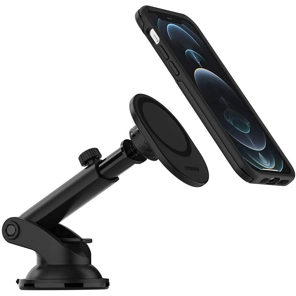 Stabilisateur Bigben Connected Support Voiture Pare-brise + Tableau de bord MagSafe Maintien magnétique Noir Bigben