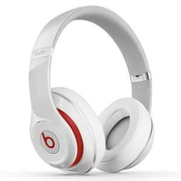 Casque réducteur de bruit sans fil avec micro Beats By Dr. Dre Studio V2 - Blanc/Rouge