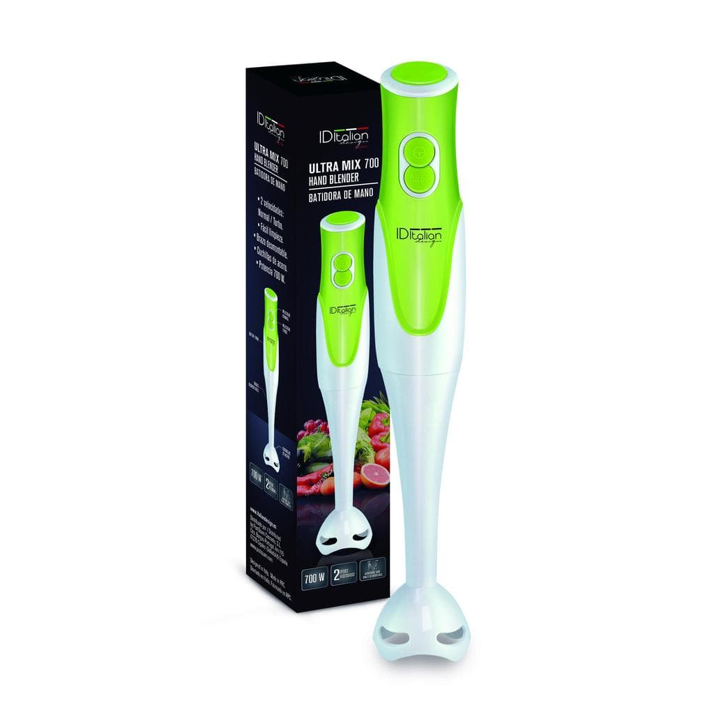 Batteur électrique Id Italian Design Ultra Mix 700 - Blanc/Vert