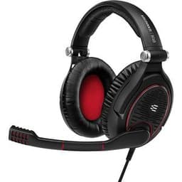 Casque réducteur de bruit gaming filaire avec micro Sennheiser Game Zero - Noir/Rouge