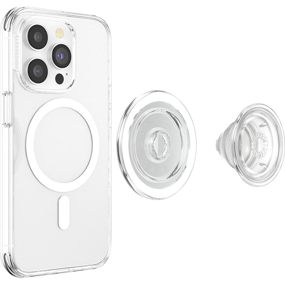Stabilisateur Support PopGrip Magnétique Stand et Selfie Transparent Popsockets