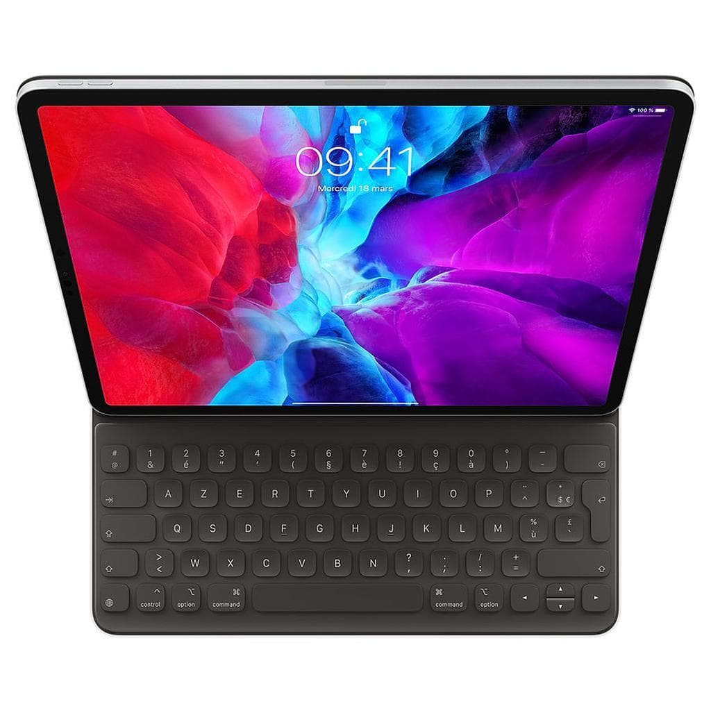 Smart Keyboard Folio (iPad not included) (2018) - AZERTY - Français - iPad Pro 12.9" 3e génération